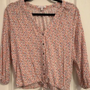 Delia’s Floral Blouse